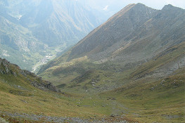 Veduta del Vallone della Borra (Foto P. Piatti, P. Quagliolo)