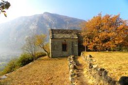 Il sentiero presso la Cappella di San Rocco