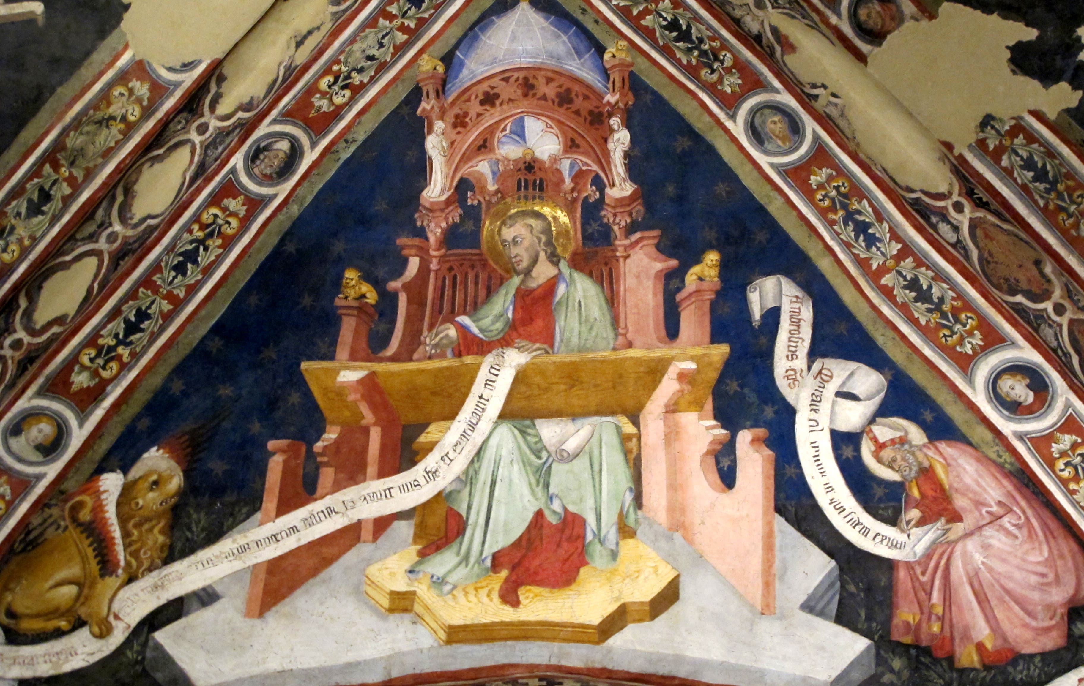 Chieri affreschi cappella Gallieri 1