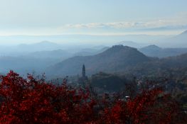 Panorama su Chiaverano e l’alto Canavese