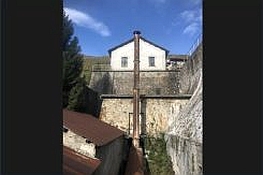 La stazione di monte della condotta forzata