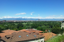 vista di Torino da Moncalieri p