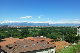 vista di Torino da Moncalieri p