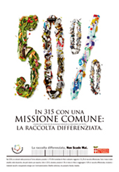 Raggiungere il 50% di raccolta differenziata