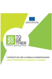 I contratti EPC per la Pubblica Amministrazione - 2020TOGETHER: il modello e i risultati