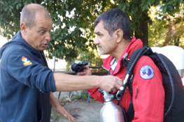 Preparazione all'immersione