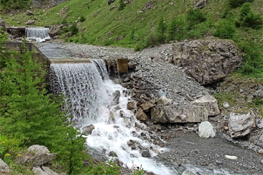 Acque del Chisone in Val Troncea