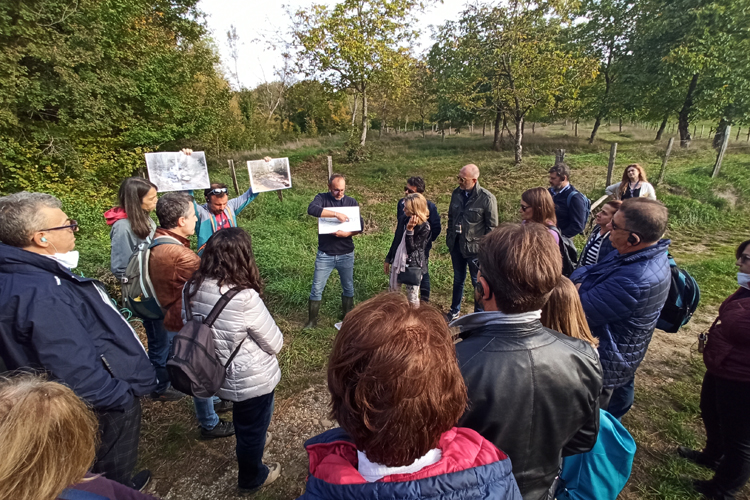 Visita al progetto di ripristino della continuità ecologica del torrente Herbasse