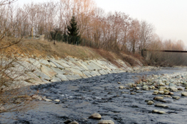 Difesa spondale sul Torrente Sangone