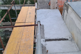 Lavori per la realizzazione della paratoia