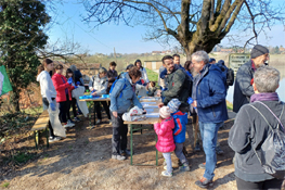 Registrazione dei volontari