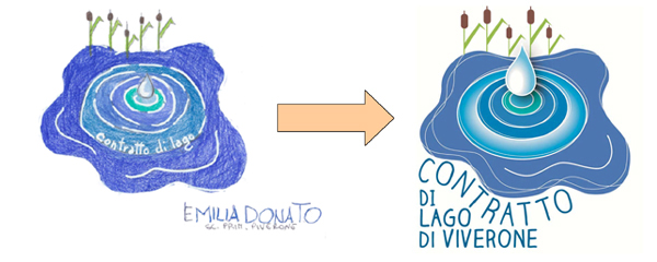 Il logo vincitore e la sua rielaborazione grafica