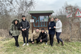 Campionamenti delle acque presso il lago di Arignano