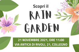 Inaugurazione del Rain Garden di Collegno