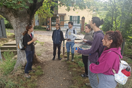 Volontari del progetto Spazio Azzurro