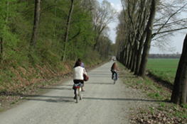 In bici al Parco La Mandria