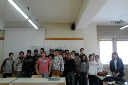 Gli studenti dell'Istituto Agrario di Biella