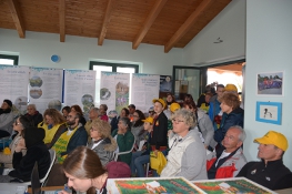 La partecipazione dei volontari alla conferenza stampa