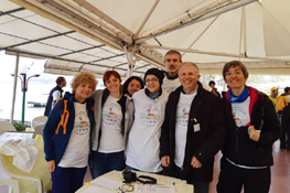 Volontari e coordinatori della Città metropolitana di Torino