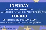 Locandina della giornata informativa del bando Alcotra 2025