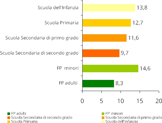 stranieri sistema iefp - dati 2014