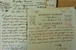 Archivio Caluso, documenti del periodo francese, 1801-1803