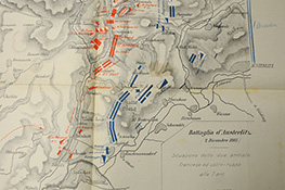 Cartografia militare: battaglia di Austerlitz