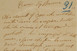 Lettera autografa di san Giovanni Bosco (2)