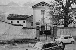 Abbazia di Novalesa foto storica degli anni 70