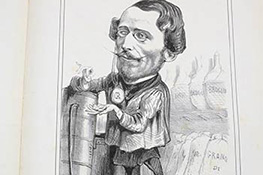 Caricature de l'Honorable Bettino Ricasoli