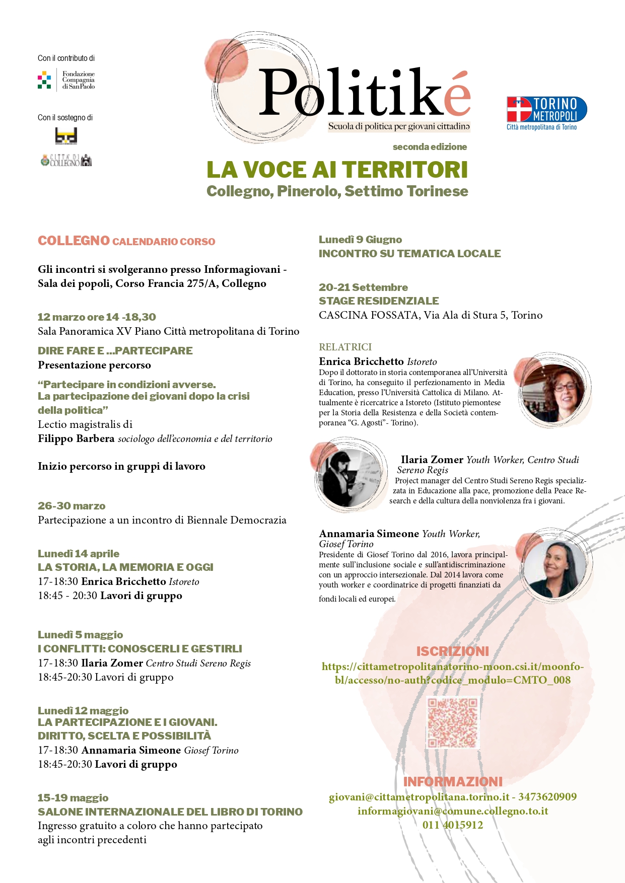 Politiké 2 Locandina Collegno