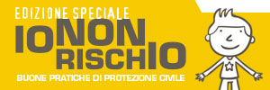 Banner della campagna io non rischio