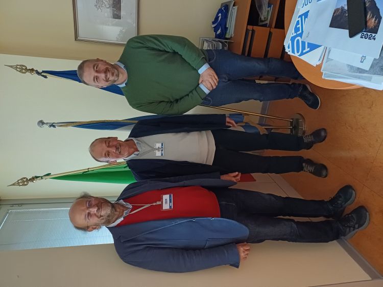 Roberto Segafredo Sindaco Exilles Vicesindaco metropolitano Jacopo Suppo 1