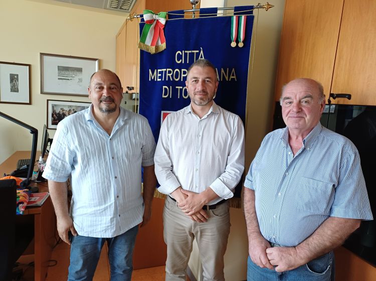 Sindaco Prarostino Nocera Vicesindaco metropolitano Suppo Vicesindaco Prarostino Gay 10 06 2025