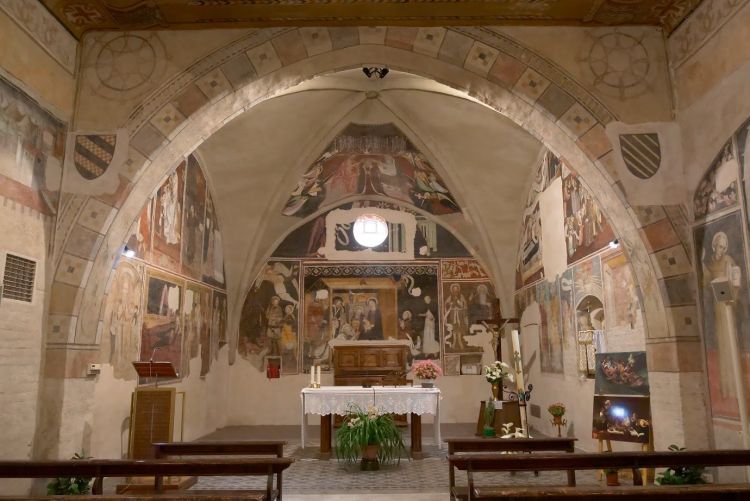affreschi abside