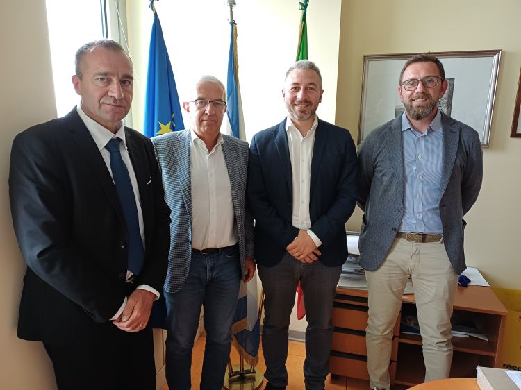 assessore Mattioli Sindaco Sangano Merletti Vicesindaco metropolitano Suppo 19 05 2025 2