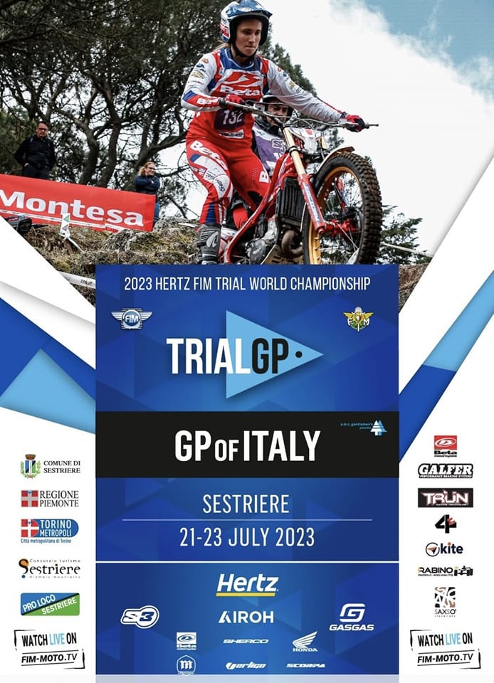 locandina Campionato Mondiale Trial Pinerolo