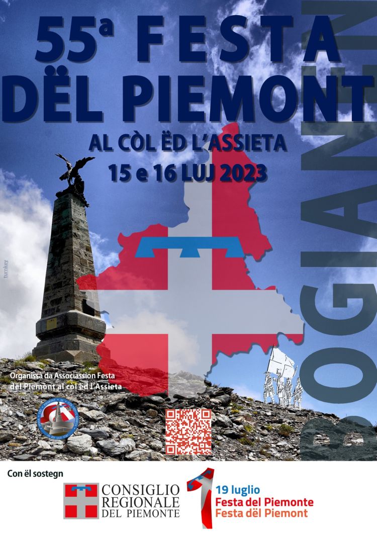 locandina Festa dël Piemont al Còl ëd lAssieta 16 07 2023