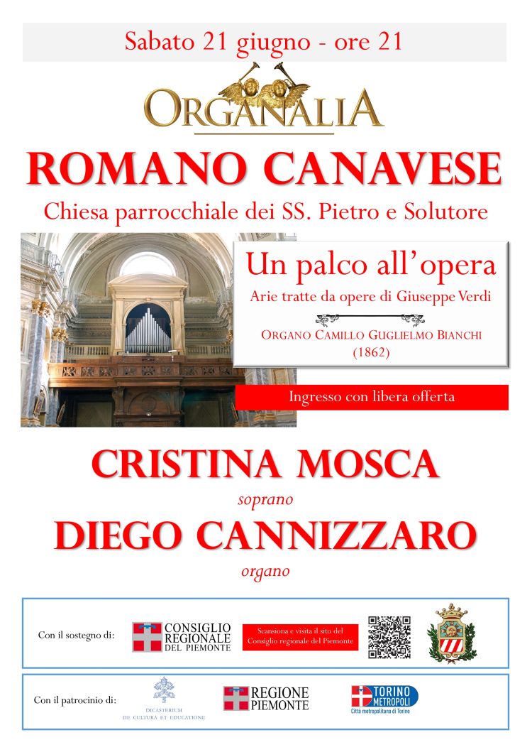 locandina Organalia Romano Canavese 21 06 2025 r