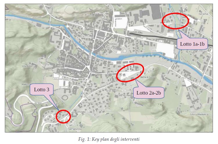 lotti intervento SS 24 SP 209 Susa 1