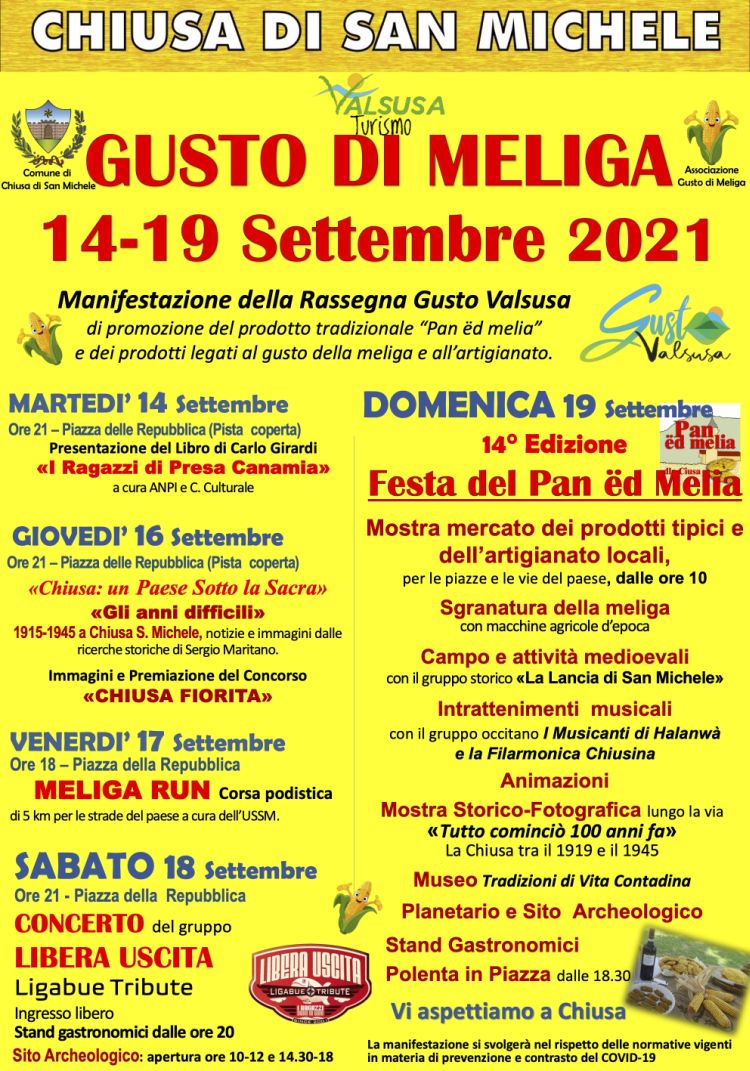 manifesto Gusto di Meliga 2021 r