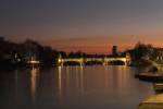 Torino, tramonto sul Po - foto di Anna Maria Manciagli