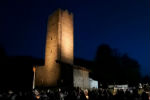 Una sera a Pont Canavese... la Torre Ferranda - foto di Serena Sabrina