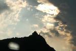 Giochi di luce su La Sacra di San Michele - foto di Luisa Jourdan