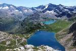 I laghi Serrú e Agnel dal Colle del Nivolet - foto di Nicola Balice