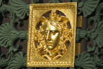 Particolare dorato: cancello del Palazzo Reale - foto di Domenica Paviolo