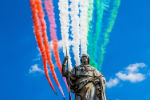 Torino, piazza Gran Madre: particolare... tricolore - foto di Federico Giaretto