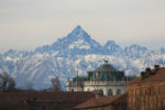 Il Monviso e la Palazzina di caccia di Stupinigi - foto di Anna Maria Manciagli