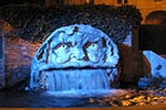 Giaveno by night... la fontana del Mascherone - foto di Domenica Paviolo  