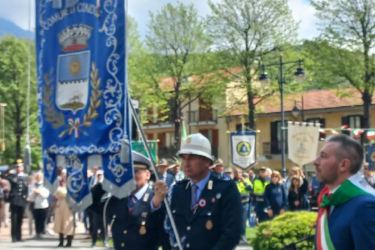 Lunedì 25 aprile 2022: il Comune di Condove celebra il riconoscimento della Medaglia d'oro al Valor Civile, conferita dal Presidente della Repubblica Sergio Mattarella